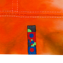 Load image into Gallery viewer, HORIZONTAL LIQUID HOODIE (ORANGE TIE DYE)
