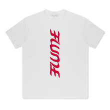 Load image into Gallery viewer, VERTICAL LOGO TEE (WHITE)
