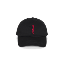 Load image into Gallery viewer, VERTICAL LOGO DAD HAT (BLACK)
